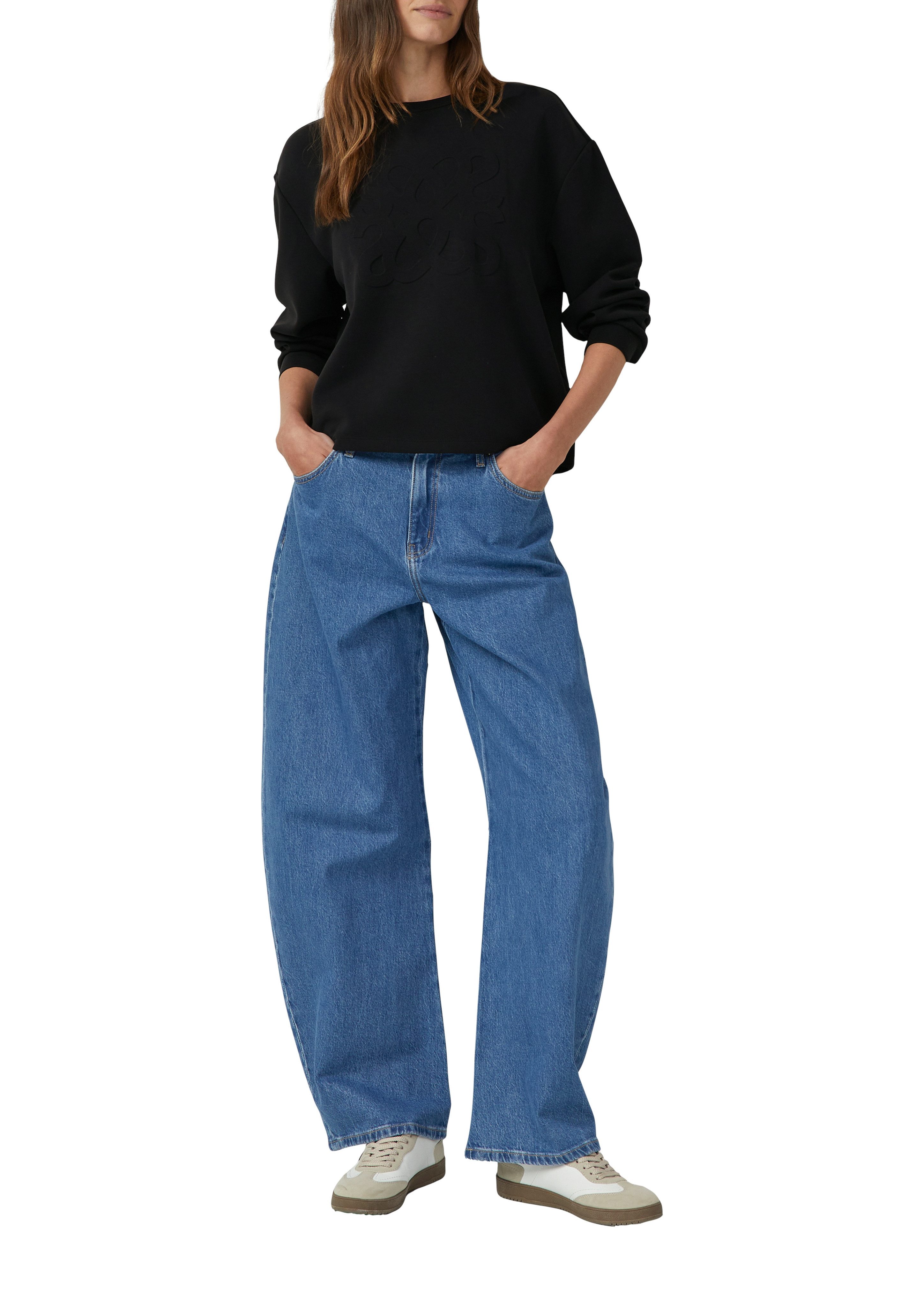 s.Oliver Sweatshirt mit Prägung günstig online kaufen