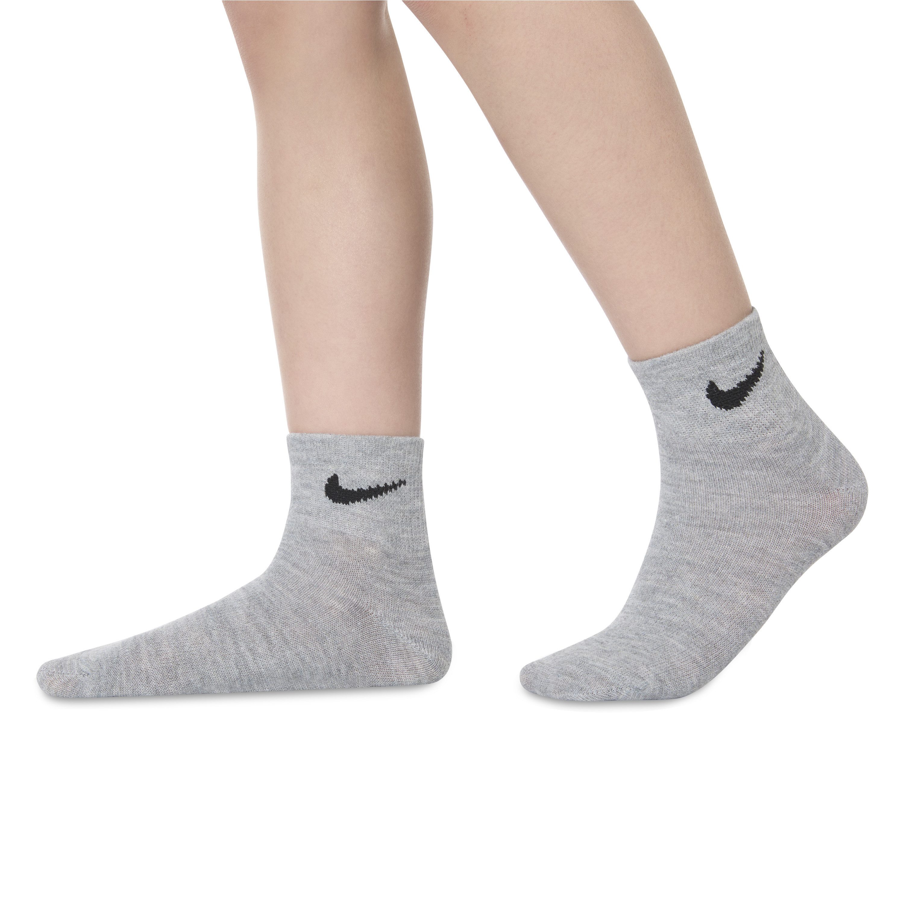Nike Sportswear Sportsocken NHN NIKE BASIC PACK QUARTER (Packung, 6-Paar) für Kinder, für vielseitige Aktivitäten