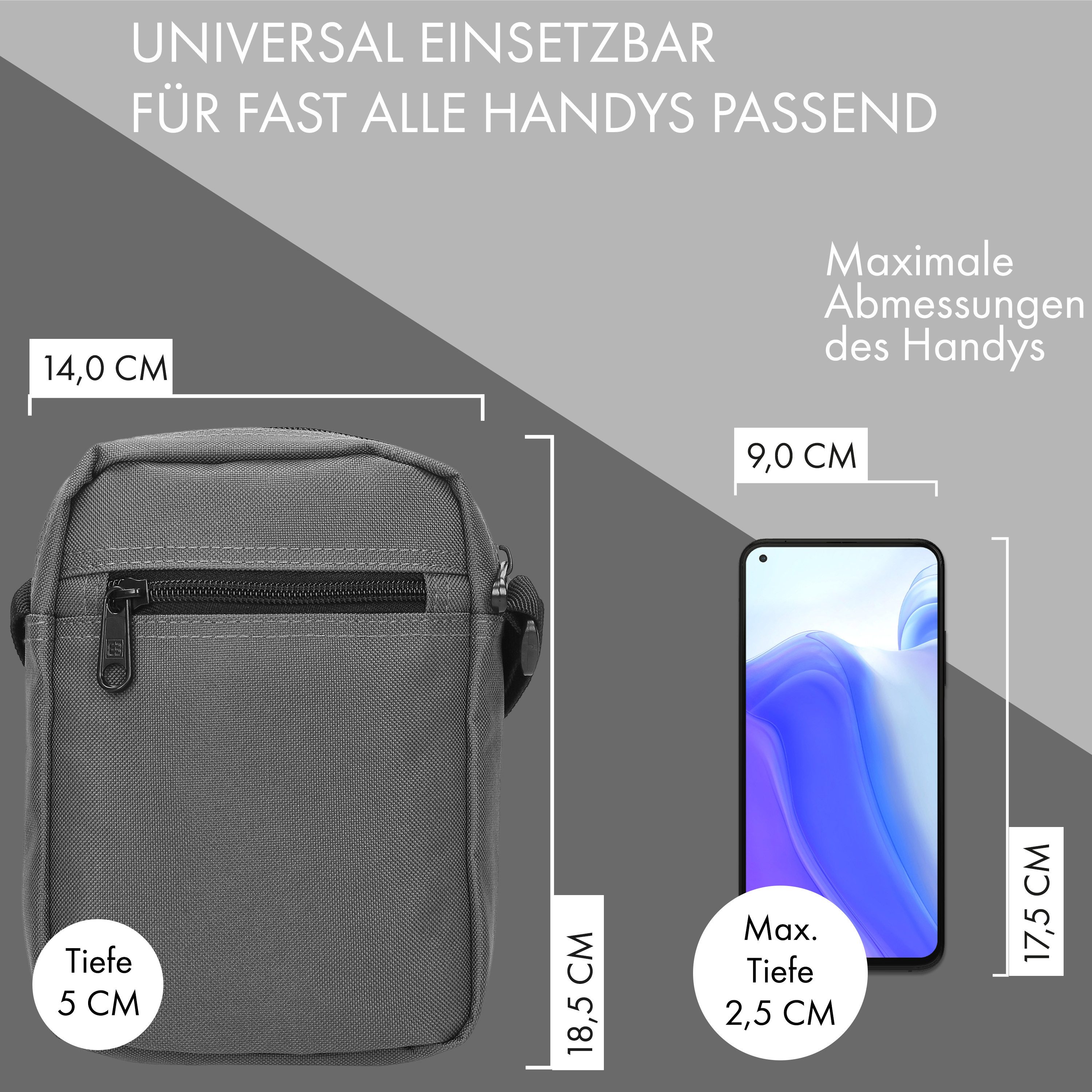 Enrico Benetti Umhängetasche Herren Crossbody Tasche günstig online kaufen