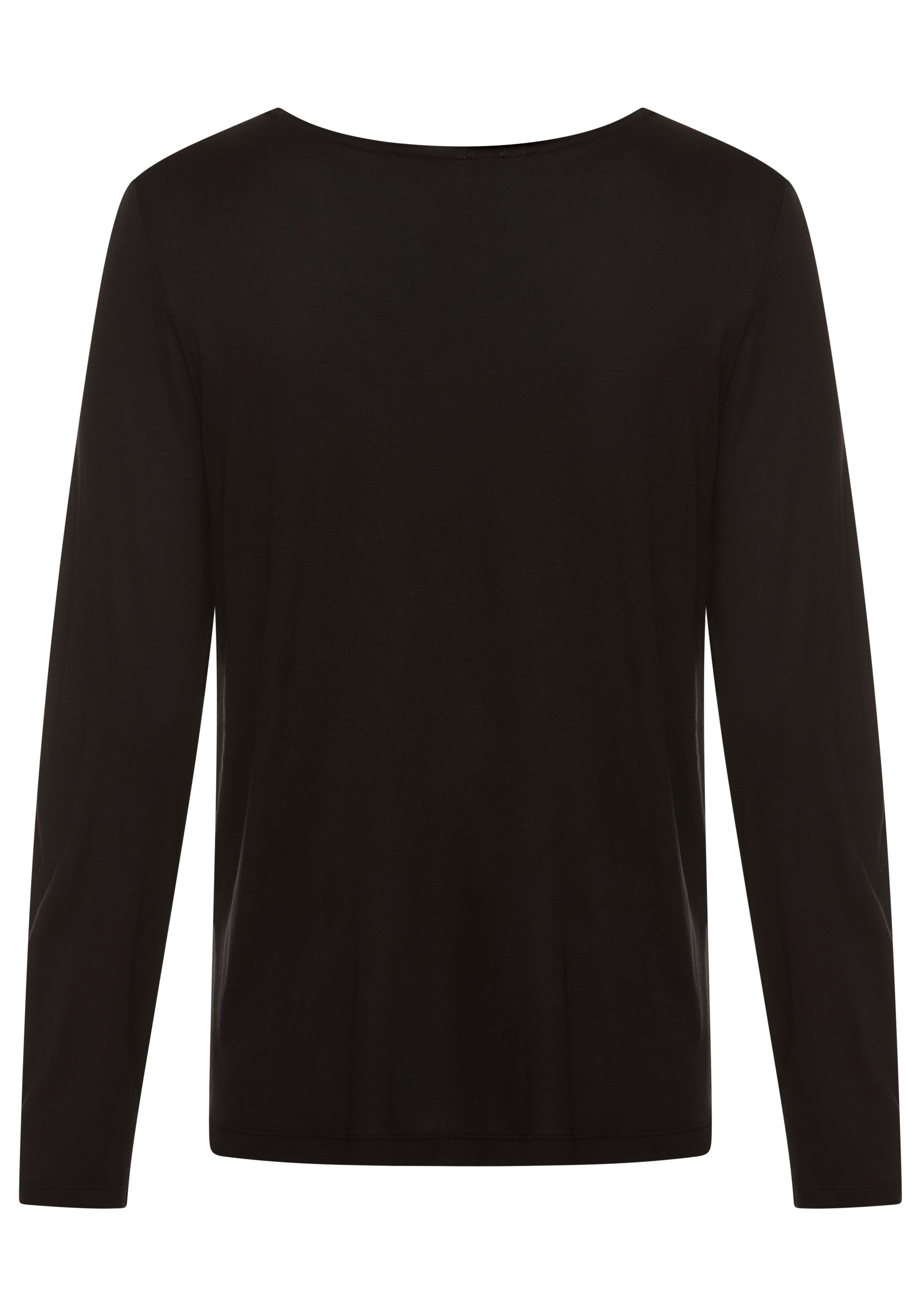 LASCANA Pyjamaoberteil mit Spitzenbesatz am tiefen V-Ausschnitt günstig online kaufen