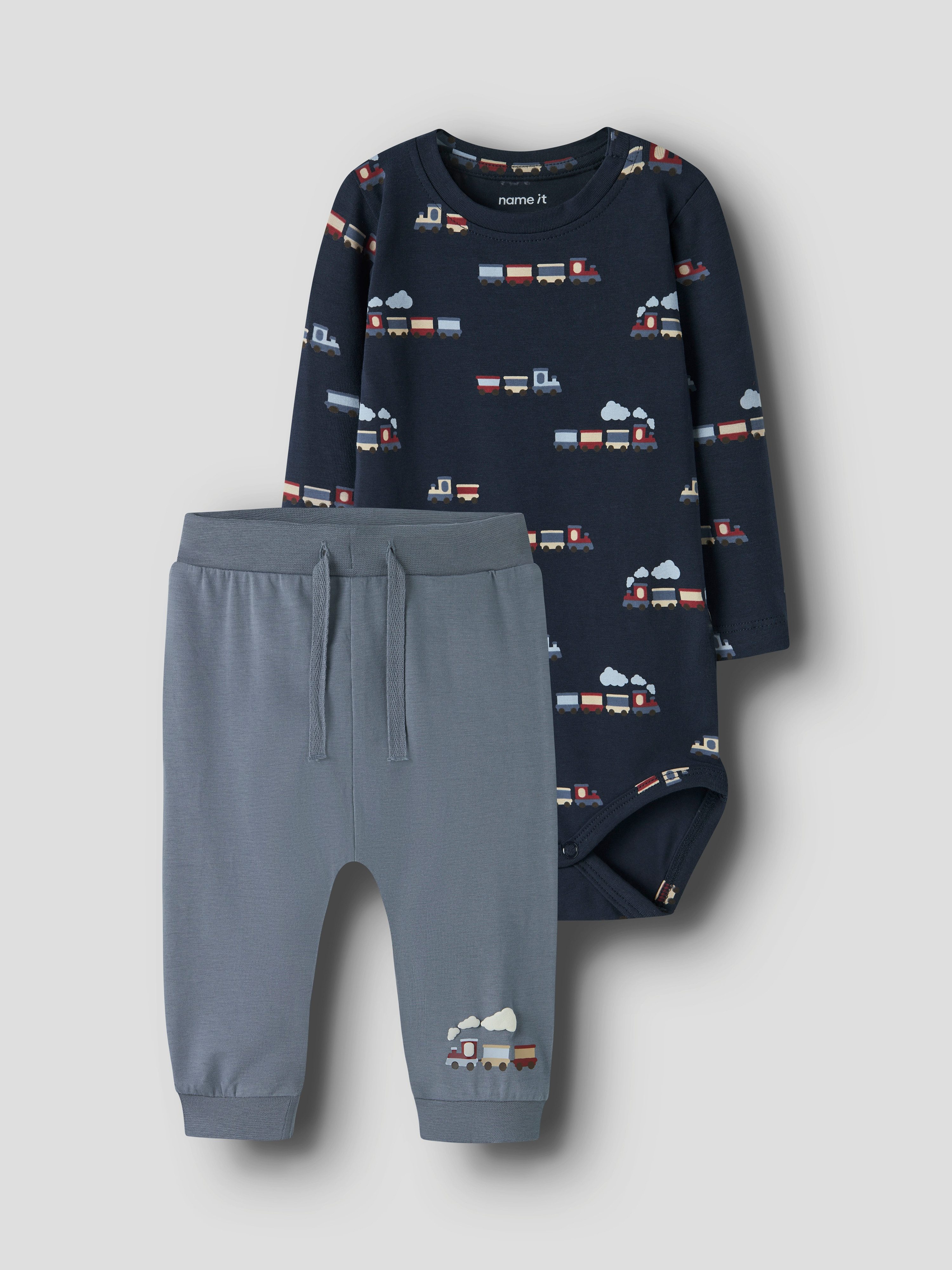 Name It Langarmbody NBMVROELS LS BODY SET W SCARF (Set, 3-tlg)