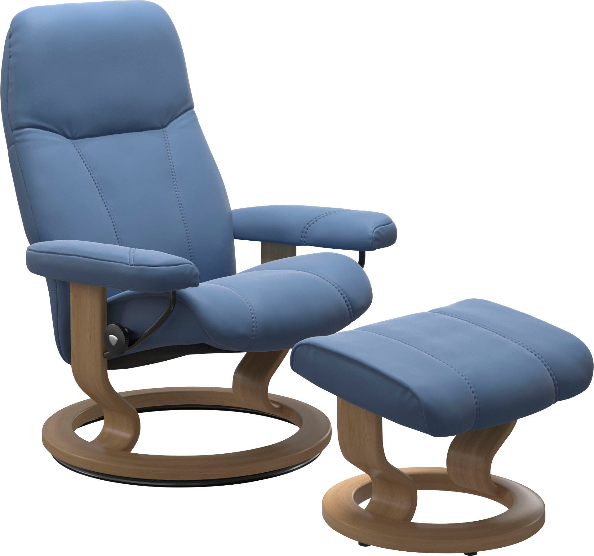 Stressless® Relaxsessel Consul, mit Classic Base, Размер M, Gestell Eiche
