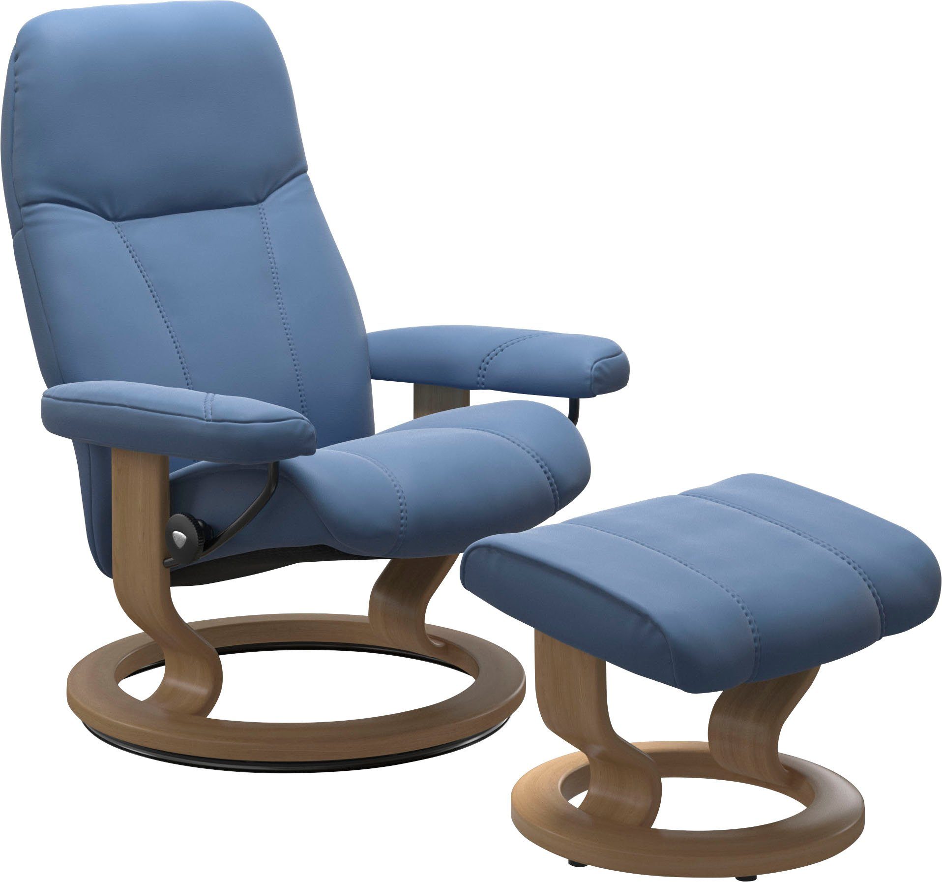 Stressless® Relaxsessel Consul, mit Classic Base, Größe M, Gestell Eiche