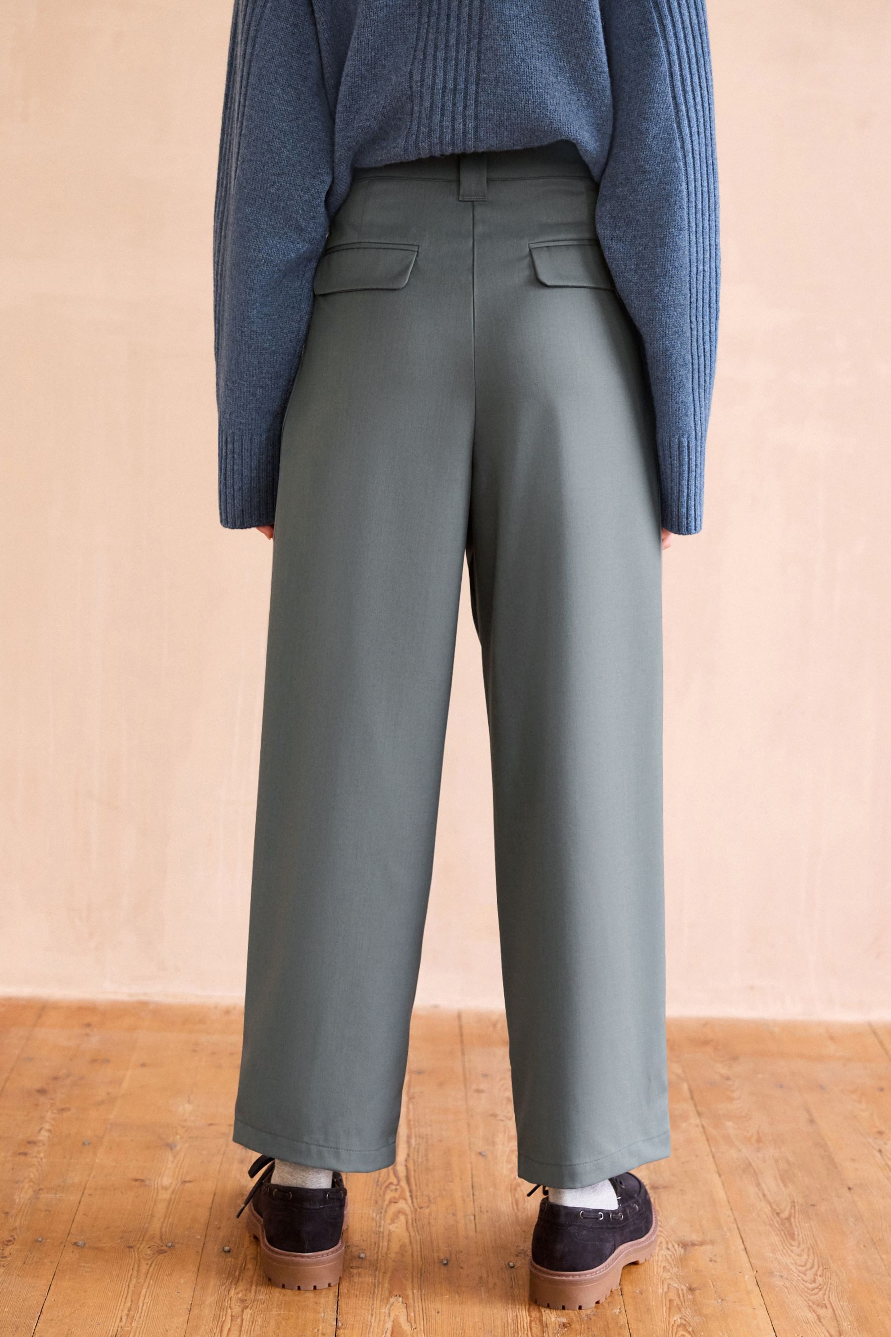 Next Stoffhose Premium Wollhose mit schmal günstig online kaufen