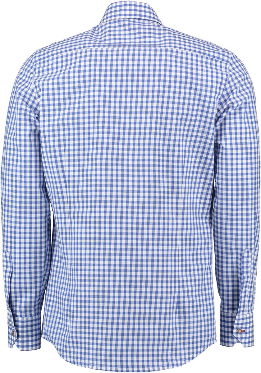 OS Trachten Trachtenhemd Inosip Slim Fit, Haifischkragen, 1/1-Arm, Hirsch-S günstig online kaufen