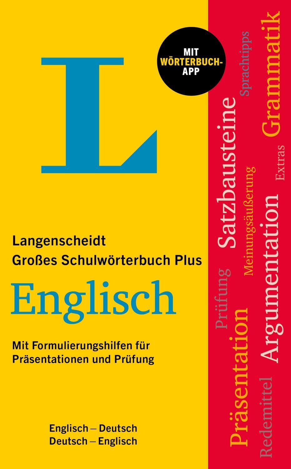 Langenscheidt Großes Schulwörterbuch Plus Englisch / diverse