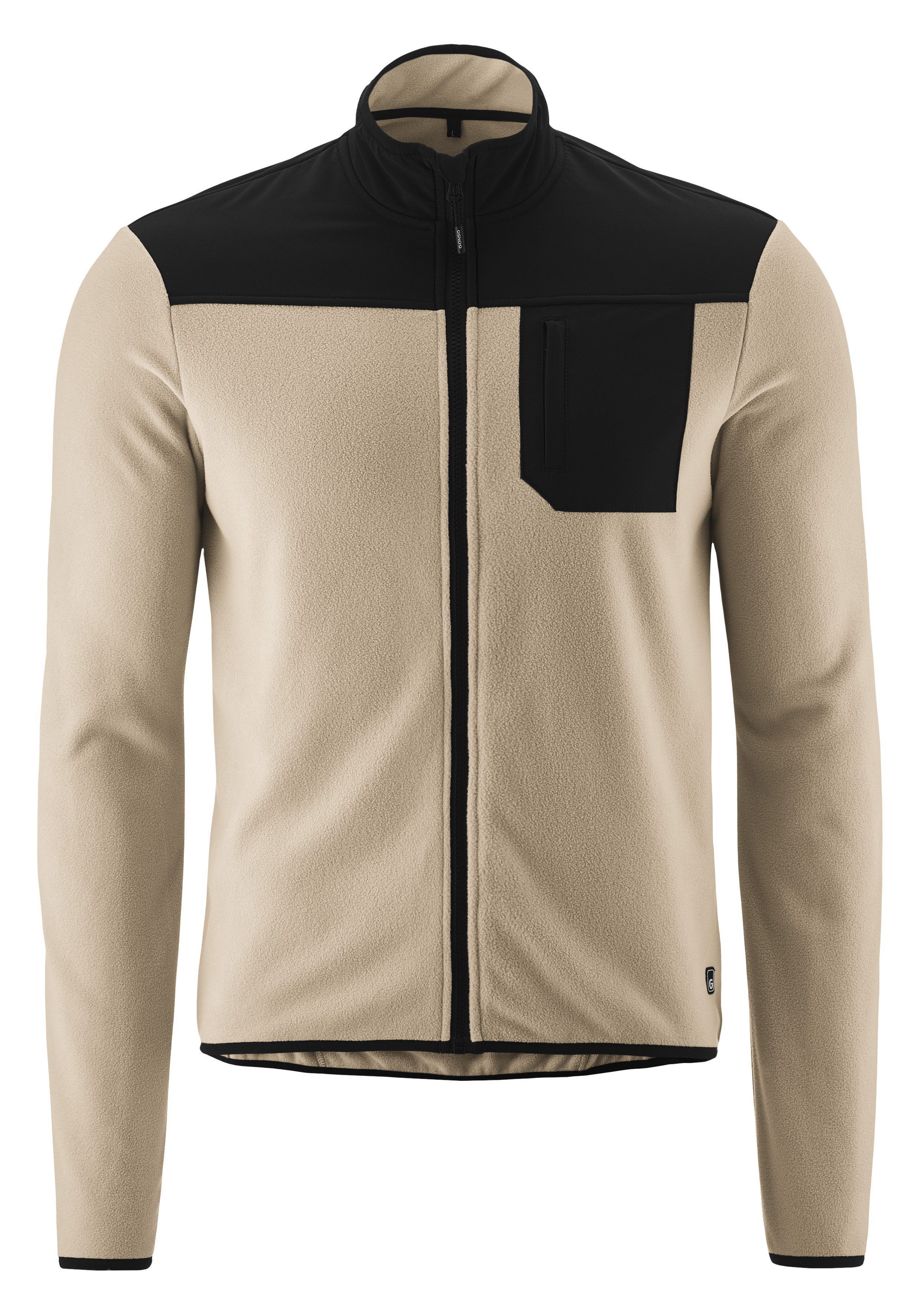 Gonso Radtrikot Adventure Jersey Fleece M Herren Fahrradtrikot langarm, wei günstig online kaufen