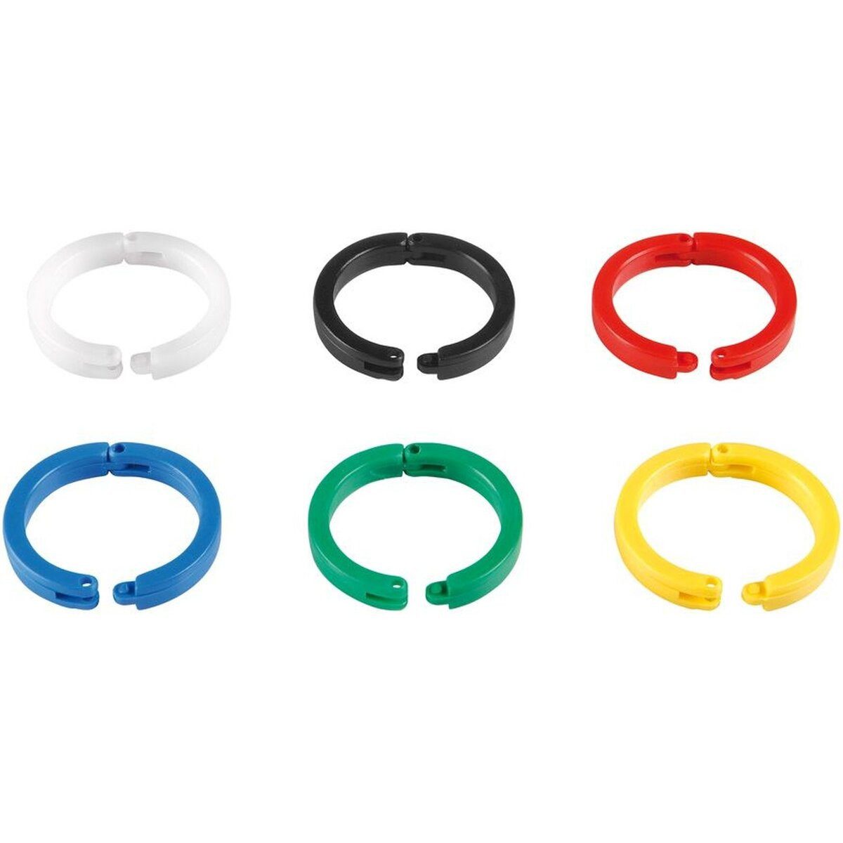 Schlüsselanhänger Ringbinder 23mm VE=1000 Stück Grundfarben sortiert