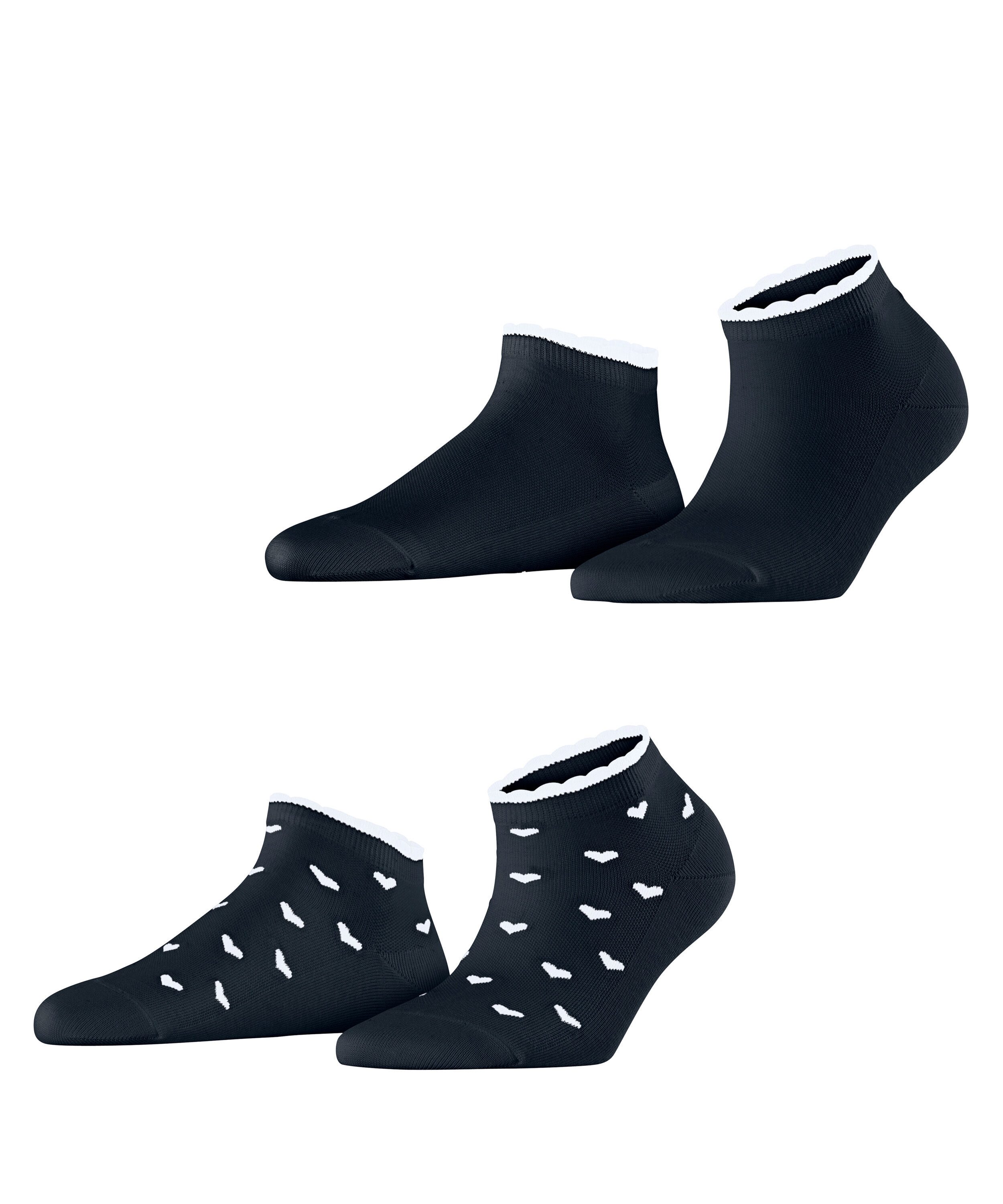 Sneakersocken Little Hearts 2-Pack Sneakersocken