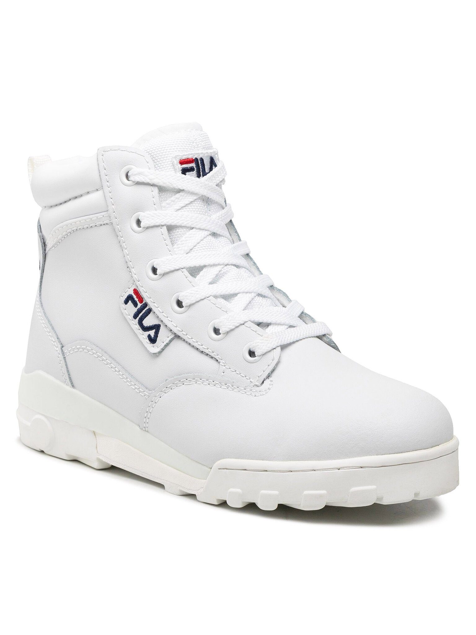 Fila Schnürstiefeletten Grunge II L Mid Wmn FFW0216.10004 White Schnürstiefel