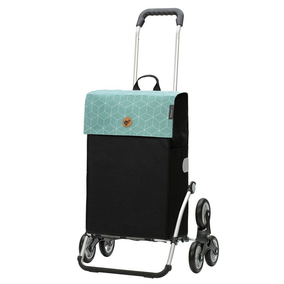 Andersen Einkaufstrolley Treppensteiger Royal Shopper, 41 l, Reflektoren,  Tragegriff