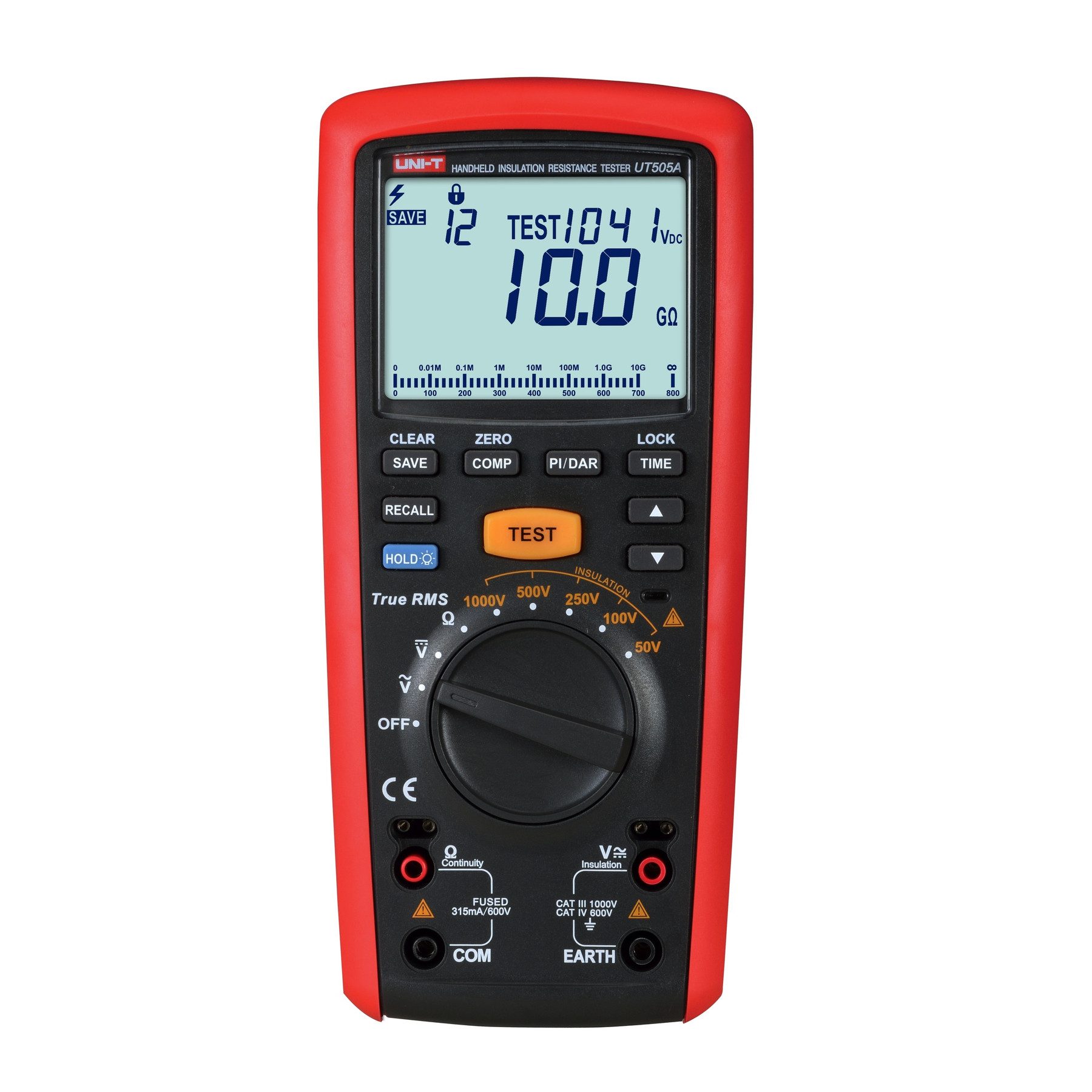 UNI-T Spannungsprüfer UNI-T Multifunktions-Isolationstester UT505A