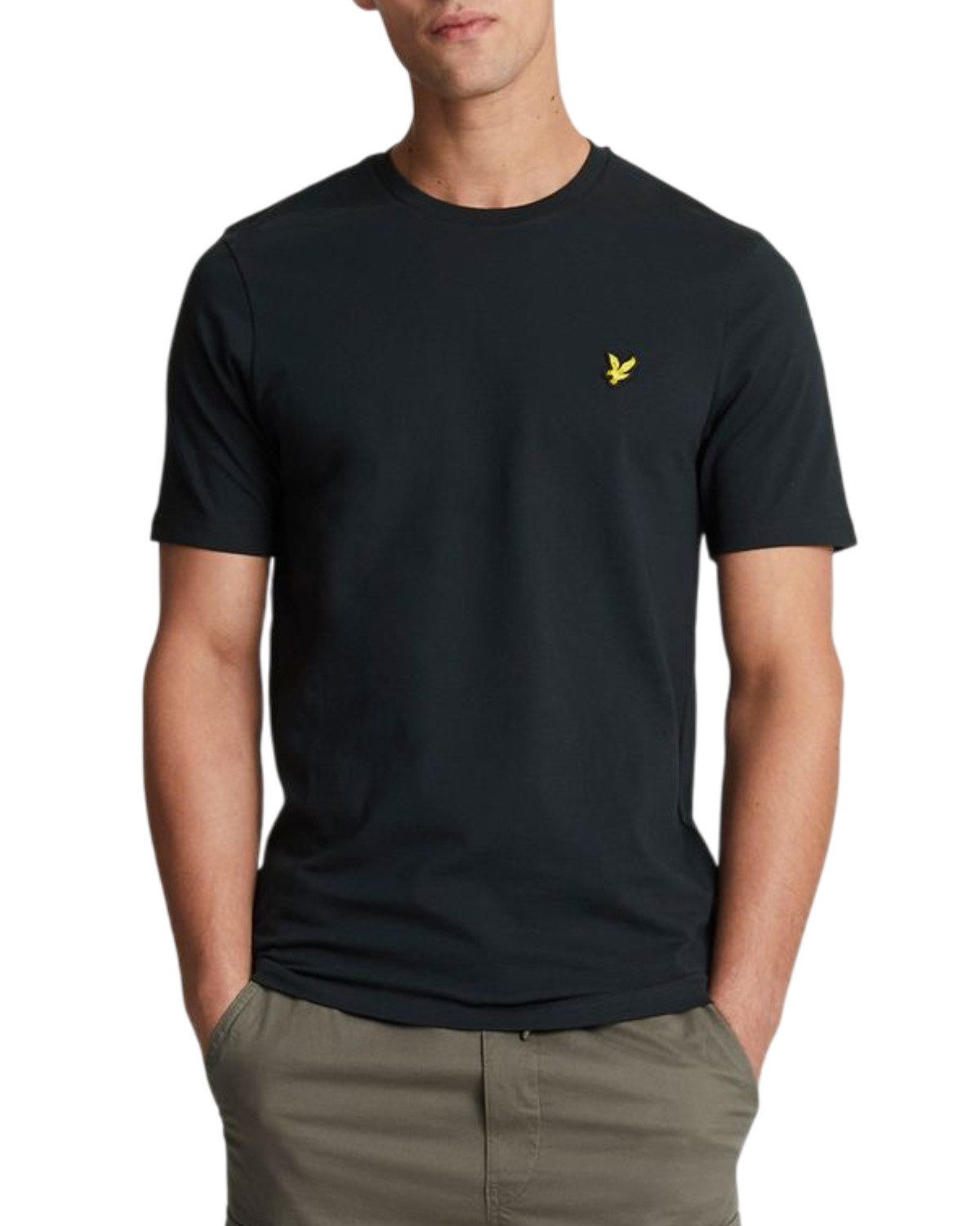 Lyle & Scott T-Shirt Basic Herren, 100% Baumwolle, Gerader Schnitt