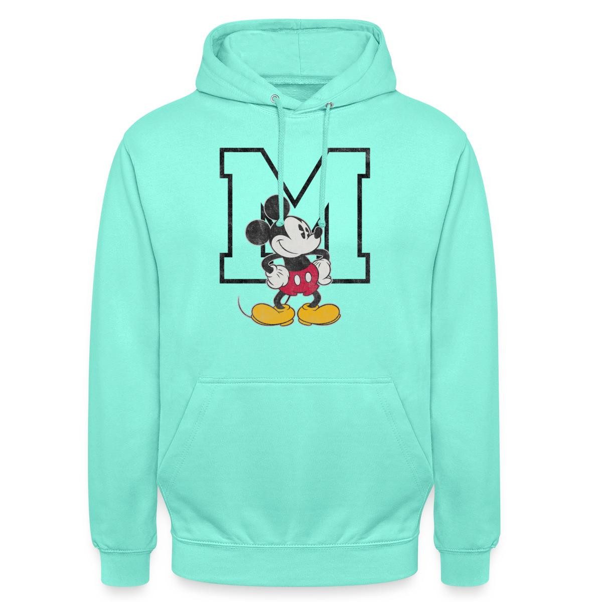 Spreadshirt Hoodie Mickey & Minnie Klassisch Mit M Unisex Hoodie (1-tlg)