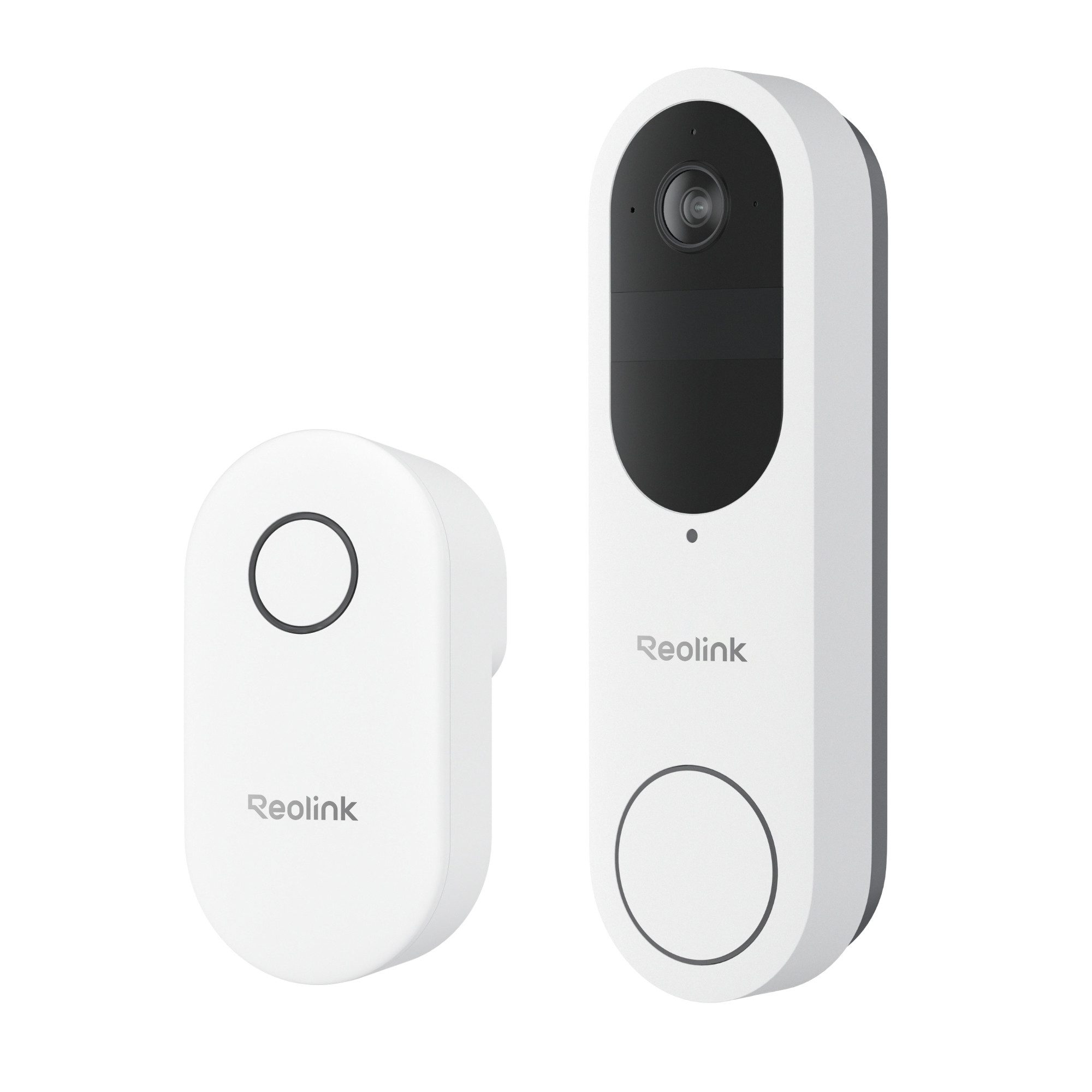 Reolink Smart Home Türklingel Akku-Türklingel Smarte 2K Dualband-WLAN (Außenbereich, 4MP,Personen/Fahrzeug/Paketerkennung,Arbeitet mit Reolink NVR,Chime)