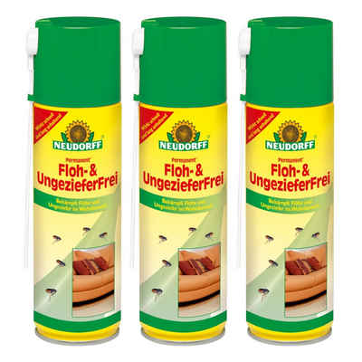 Neudorff Insektenvernichtungsmittel Neudorff Permanent Floh- & UngezieferFrei - 3x 300 ml