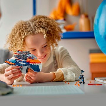 LEGO® Konstruktionsspielsteine Rockets Raumschiff vs. Ronan (76278), LEGO Super Heroes, (290 St), Made in Europe