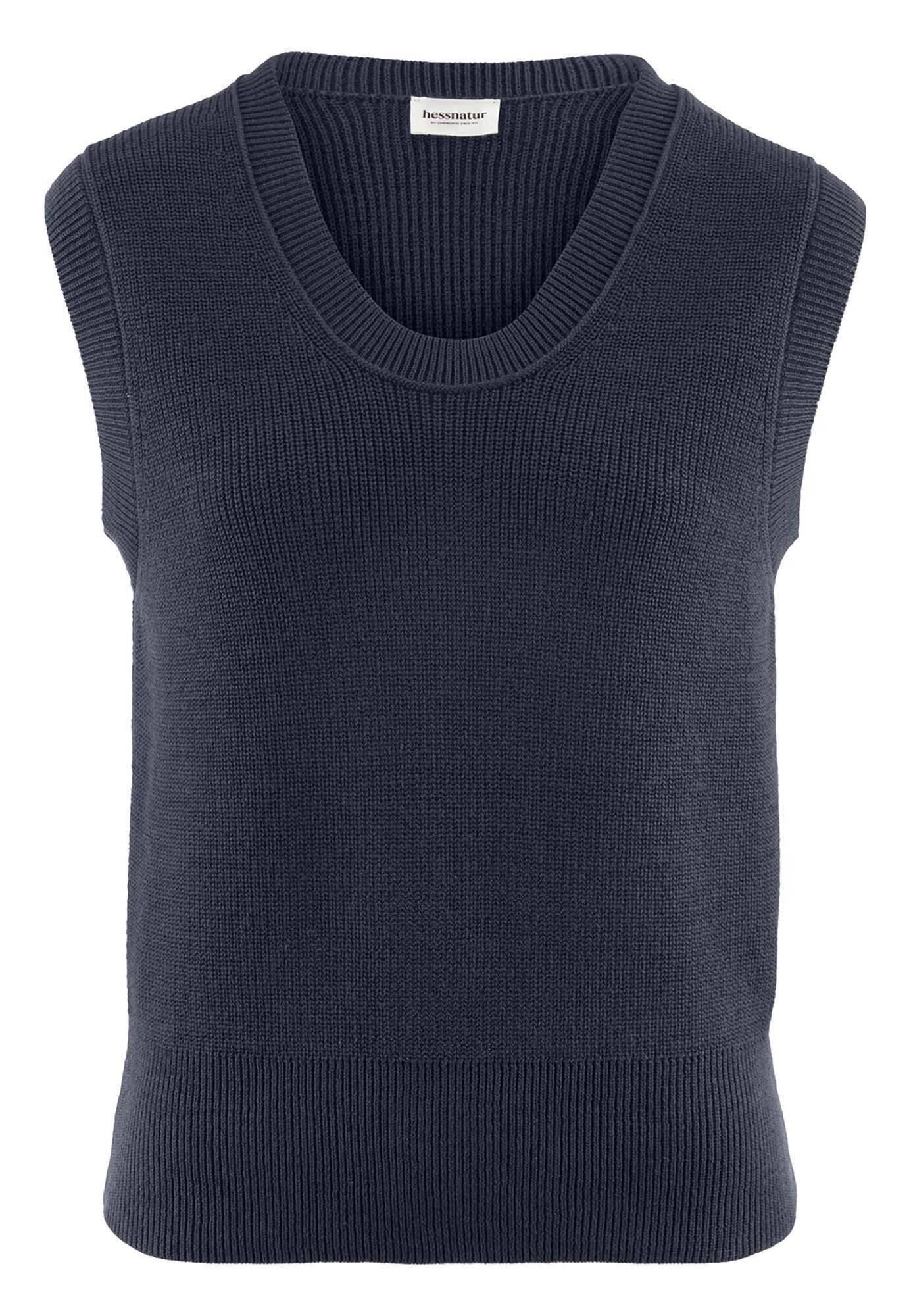 Hessnatur Stricktop aus reiner Bio-Baumwolle (1-tlg)