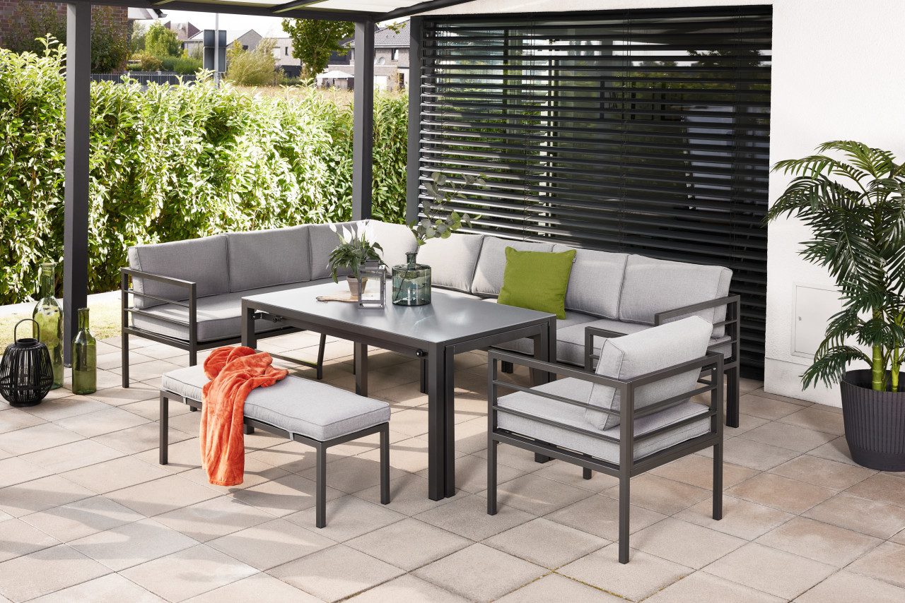 Primaster Gartenlounge-Set Primaster Gartenmöbel-Set Levanto 10 günstig online kaufen