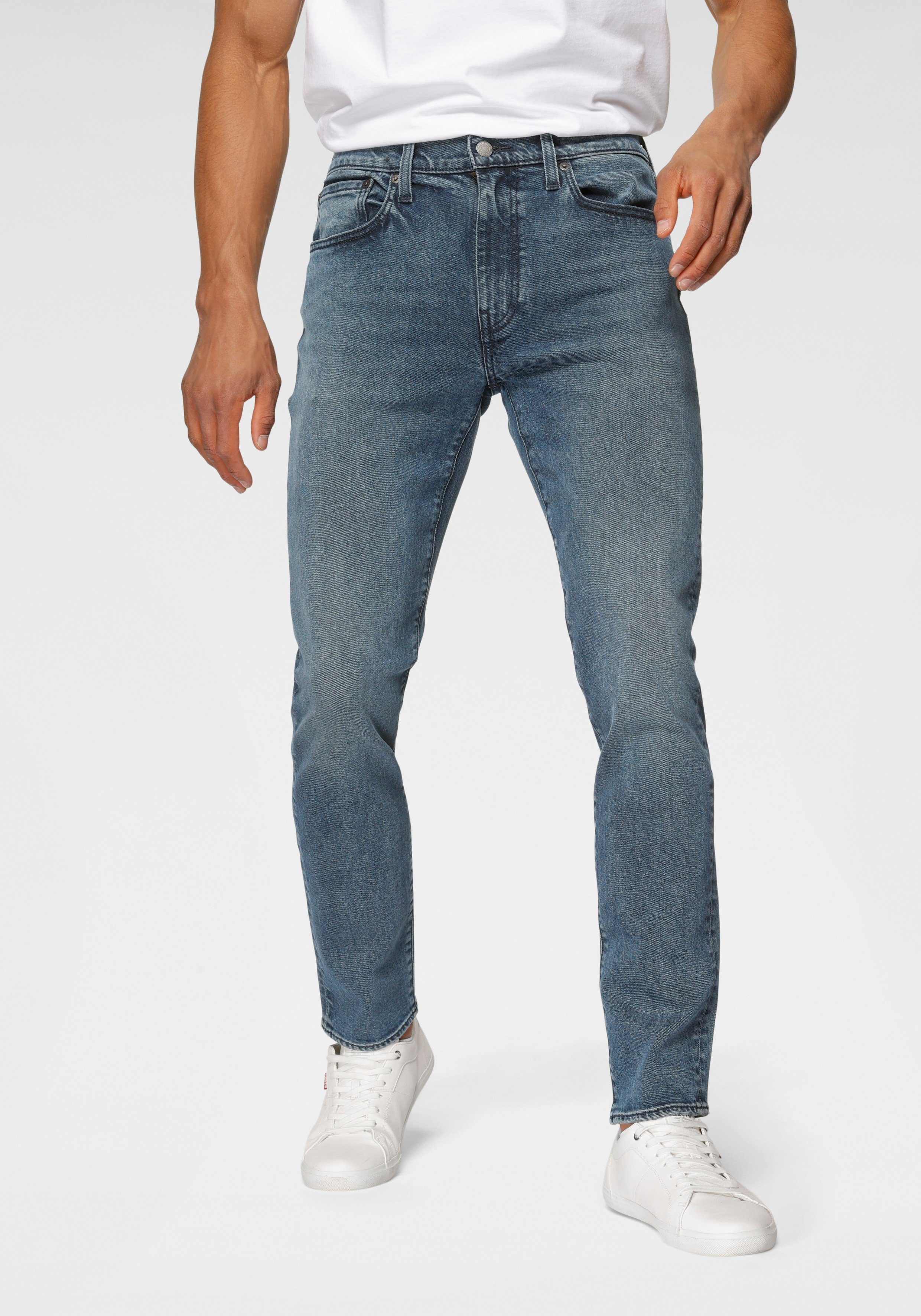 Fit Taper 512 HANDS ADV mit Levi's® Tapered-fit-Jeans Slim CLEAN Markenlabel