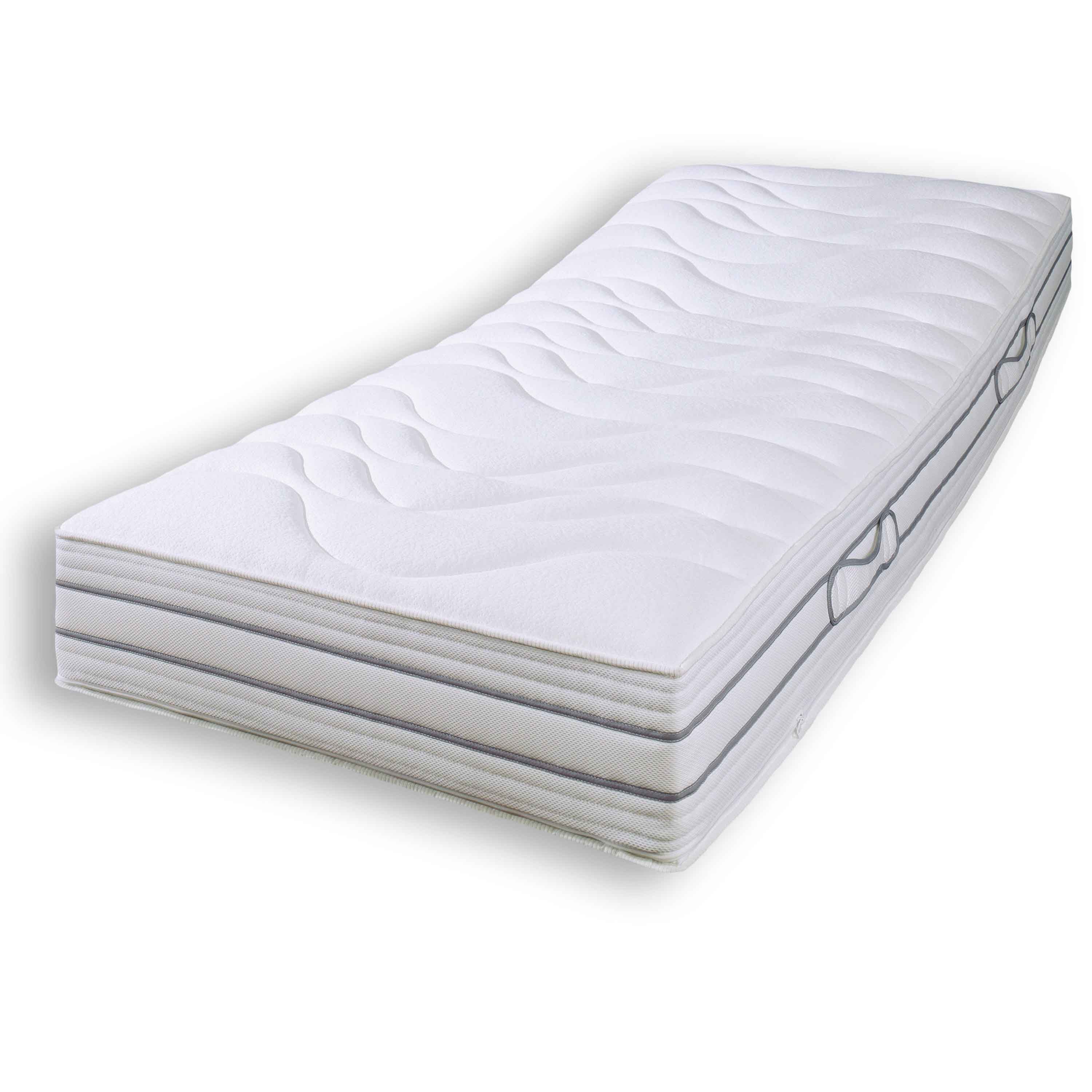 Taschenfederkernmatratze f.a.n. Medisan XXL 1.000 T - mit waschbarem Bezug 60°C, Frankenstolz, 19 cm hoch, 19cm hoch, optimale Belüftung, besonders formbeständig