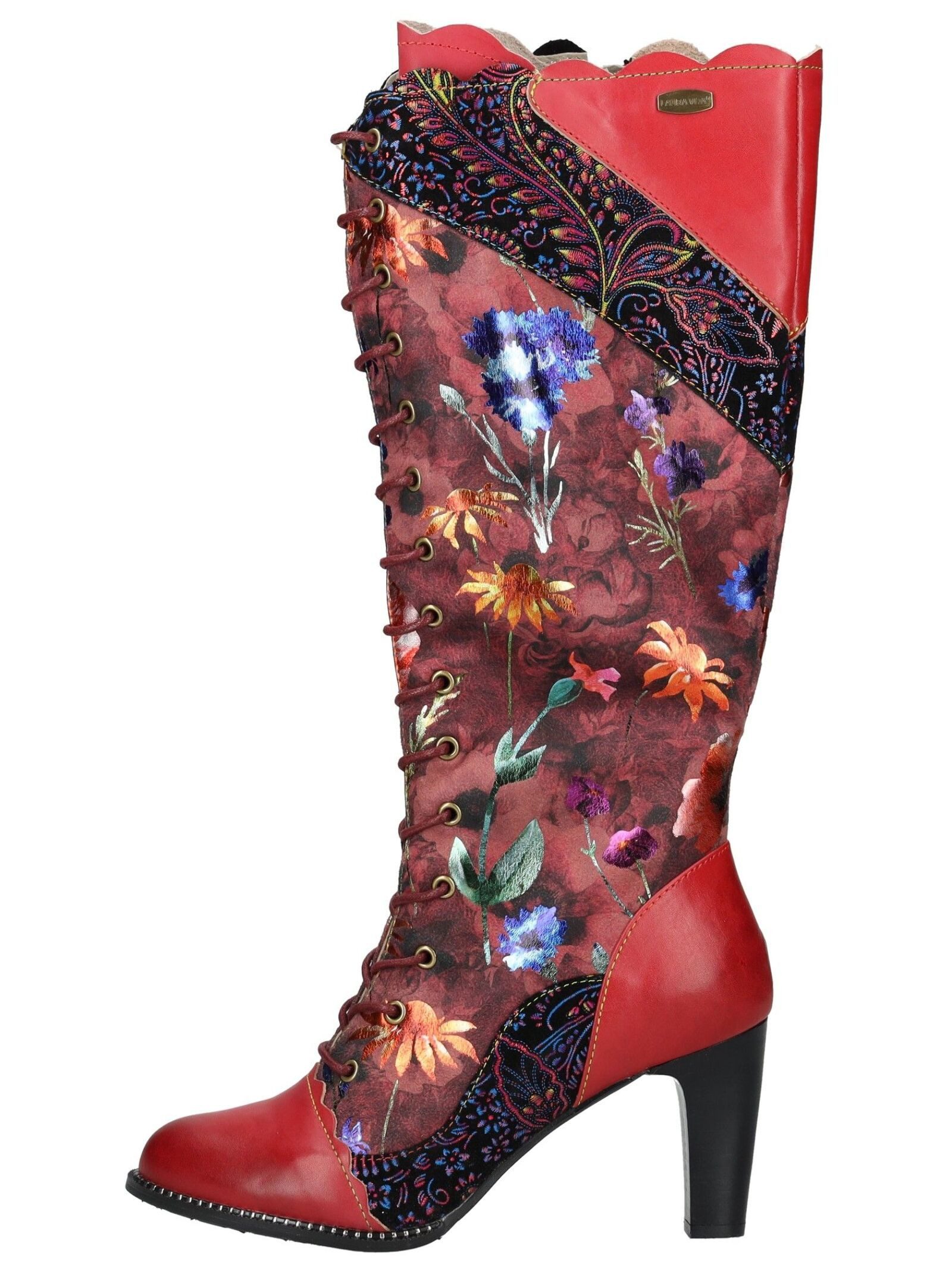 LAURA VITA LAURA VITA Stiefel Leder/Textil Schnürstiefel günstig online kaufen