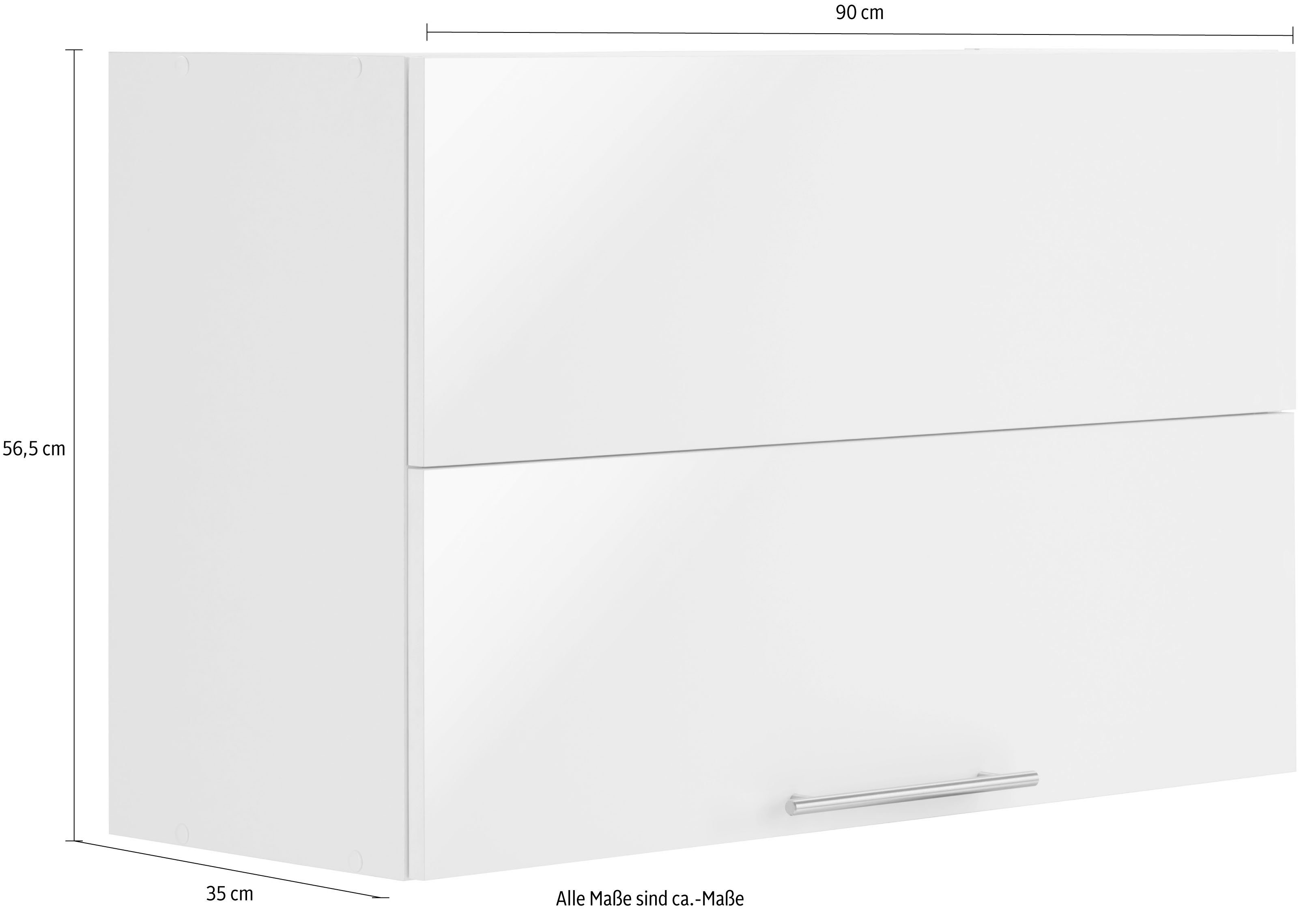 wiho Küchen Faltlifthängeschrank Cali Breite 90 cm
