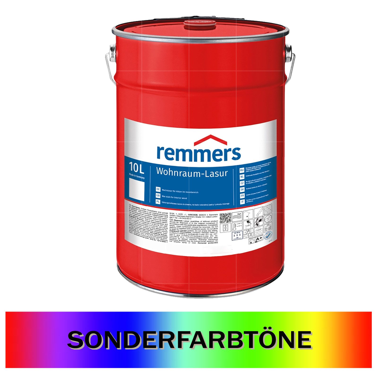 Remmers Wohnraumlasur WOHNRAUM-LASUR - 10 LTR (SONDERTON)