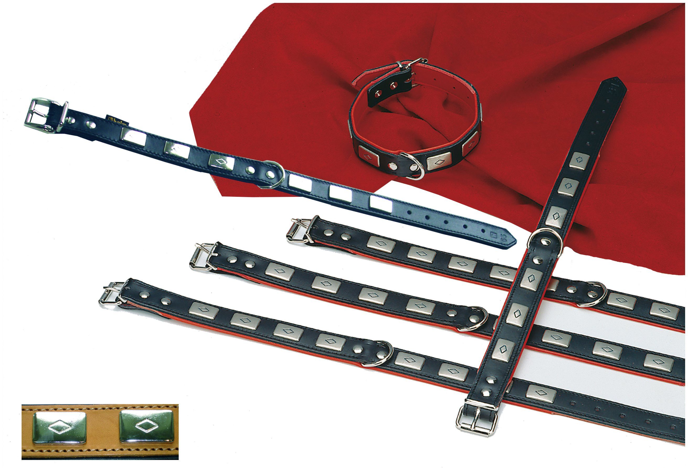 HEIM Hunde-Halsband Halsband "Apollo", mit Zierbeschlag, in verschiedenen Längen erhältlich