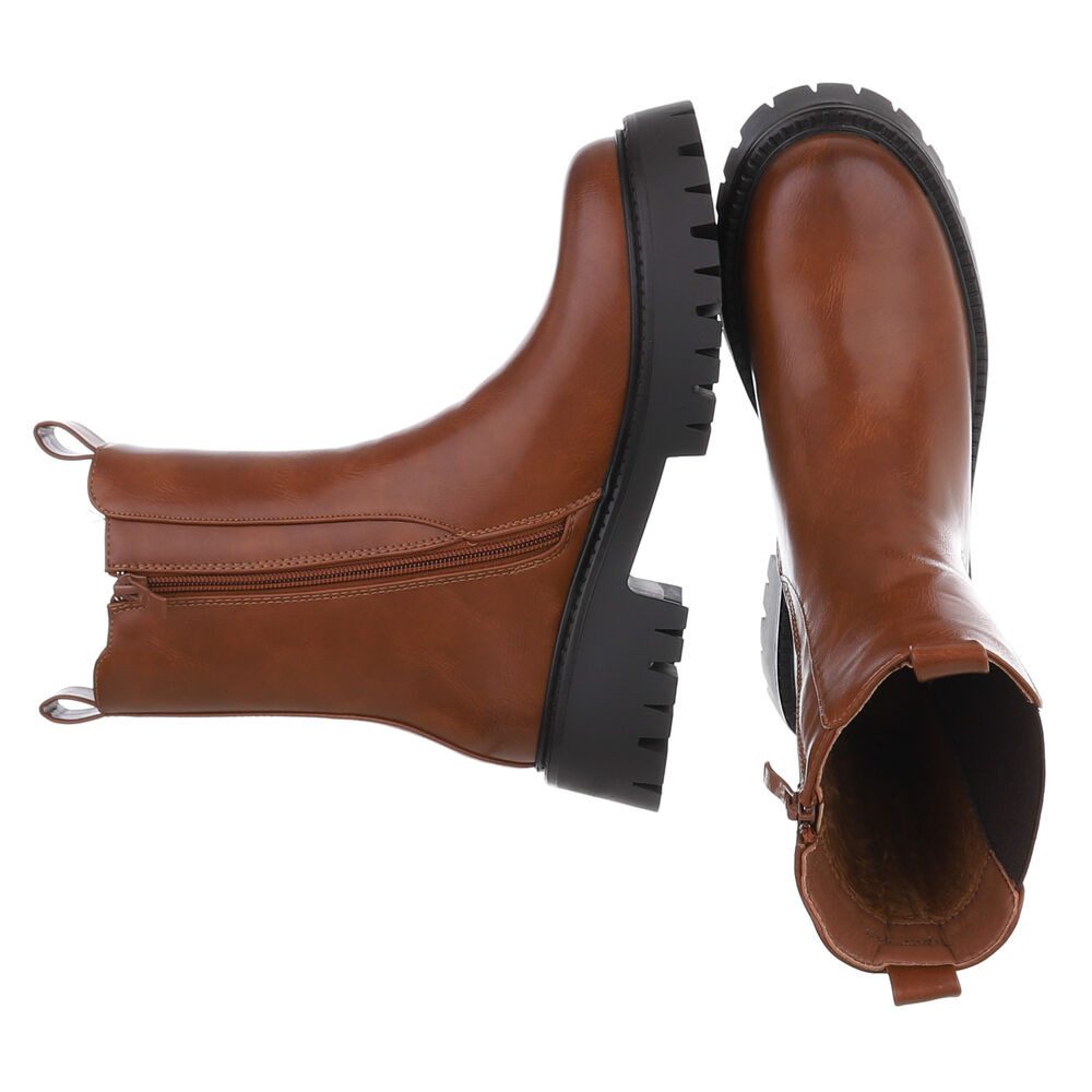 Ital-Design Stylische Chelsea-Boots mit Profilsohle für günstig online kaufen