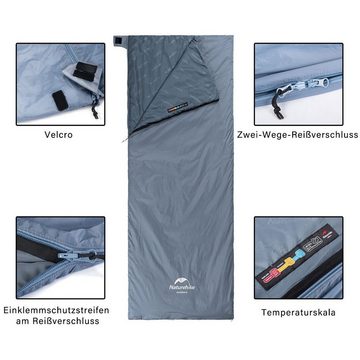 Naturehike Schlafsack Hüttenschlafsack Sommerschlafsack,Ultraleicht (1 tlg), Temperatureinstufung: 8 ° bis 15 °