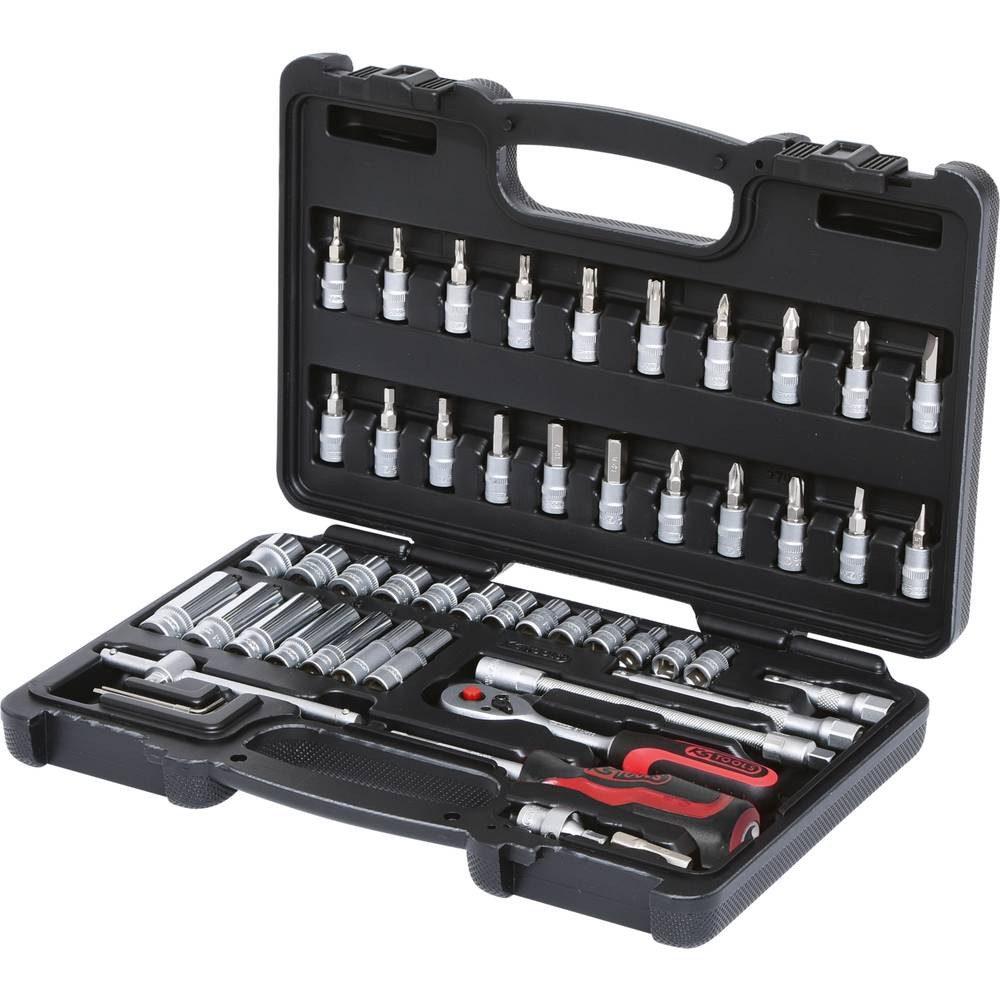 Steckschlüssel 1/4″ Steckschlüssel-Satz, 53-tlg