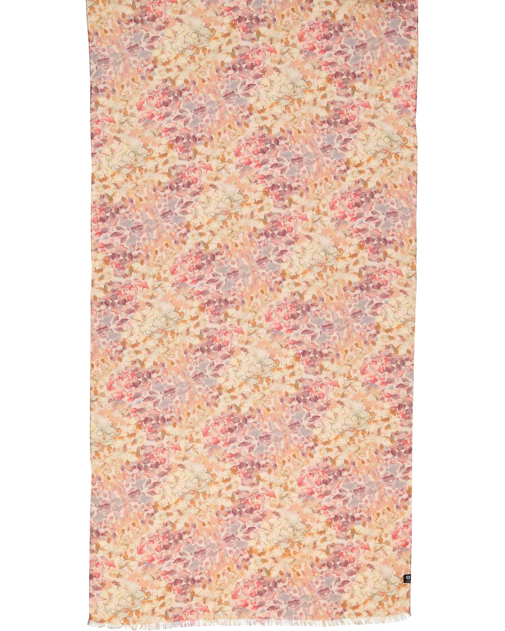 Fraas Modeschal Sustainability Edition - Schal mit Blüten im Aquarell-Design, (keine)