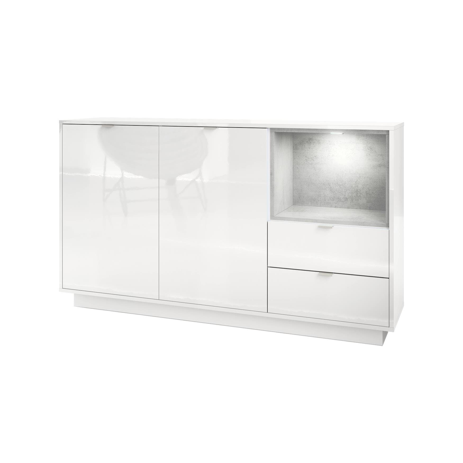 Vladon Sideboard Metro (Kommode, mit 2 günstig online kaufen