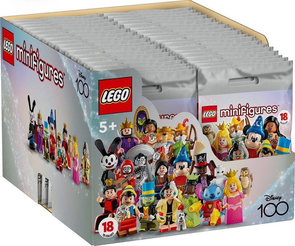 LEGO® Spielbausteine Collectable Minifigures 71038 Minifiguren Disney 100 - 36er Box