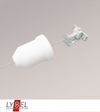 LYSEL® Seilspannsonnensegel SET Montage Pergola, H 14m