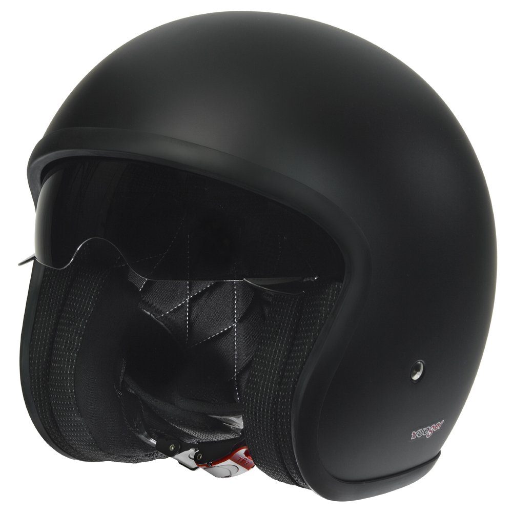 rueger-helmets Motorradhelm »RC-590 Jethelm Custom Motorradhelm Chopper  Chopper Motorrad Roller Helm ruegerRC-590 Matt Schwarz XS« online kaufen |  OTTO