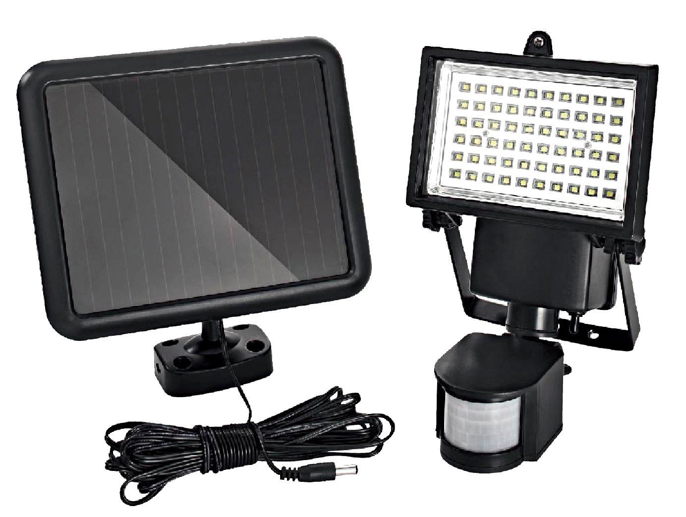 TRANGO LED Außen-Wandleuchte, Bewegungsmelder, SOL-YF60 LED günstig online kaufen