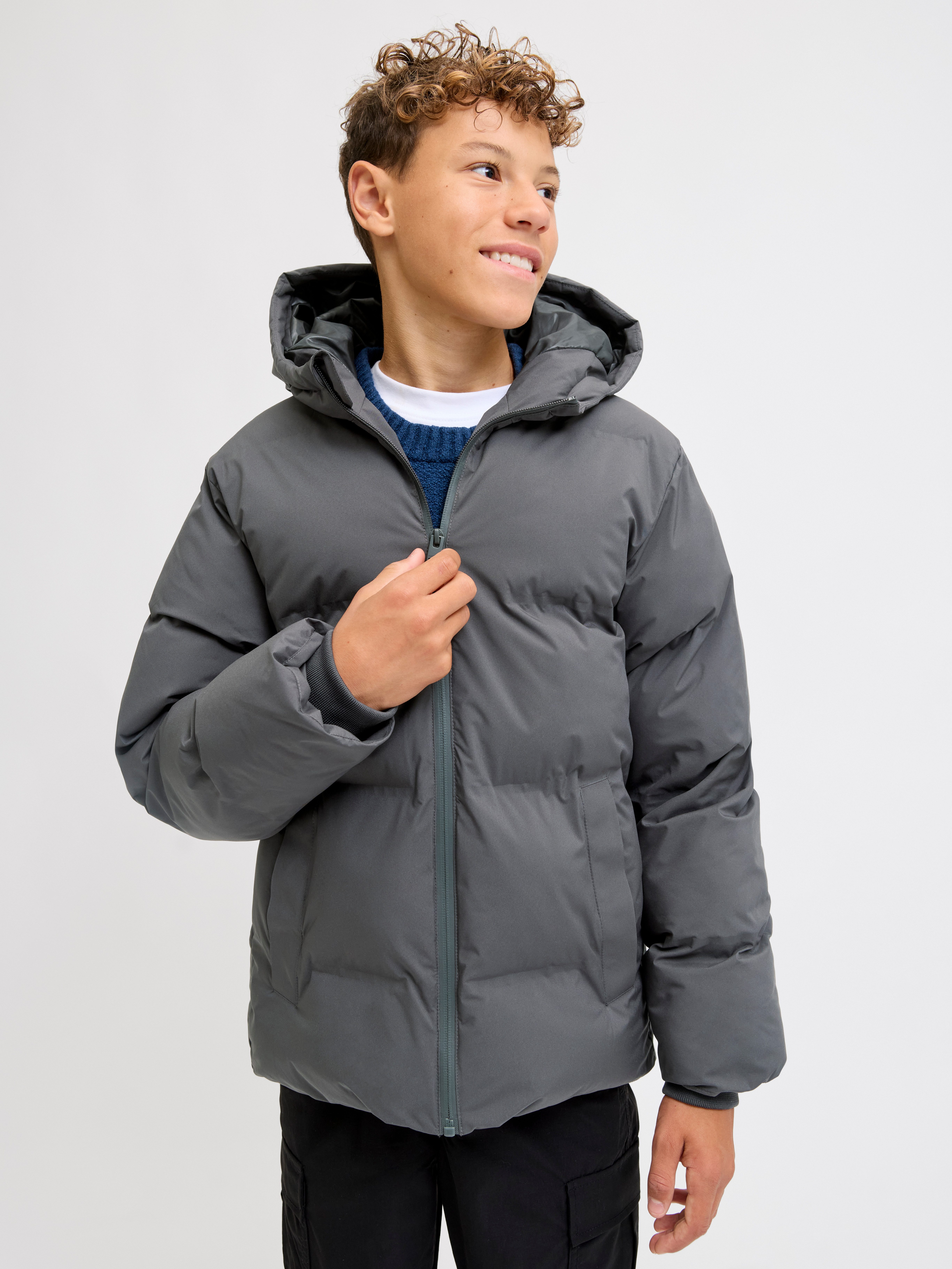 Jack & Jones Junior Steppjacke JJKAITO PUFFER JACKET LN JNR