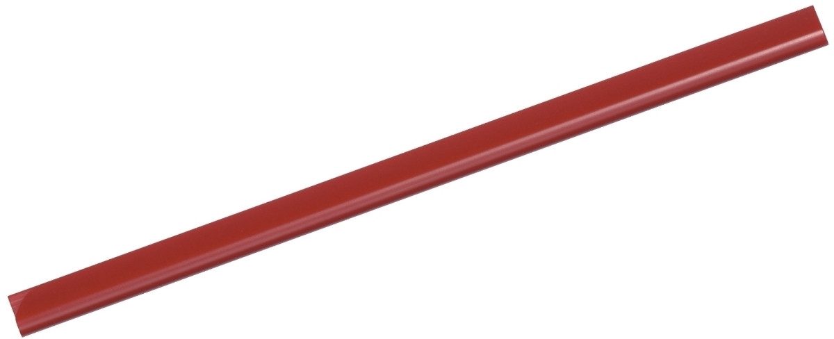 DURABLE Prospekthülle Klemmschienen 3mm rot VE=100 Stück