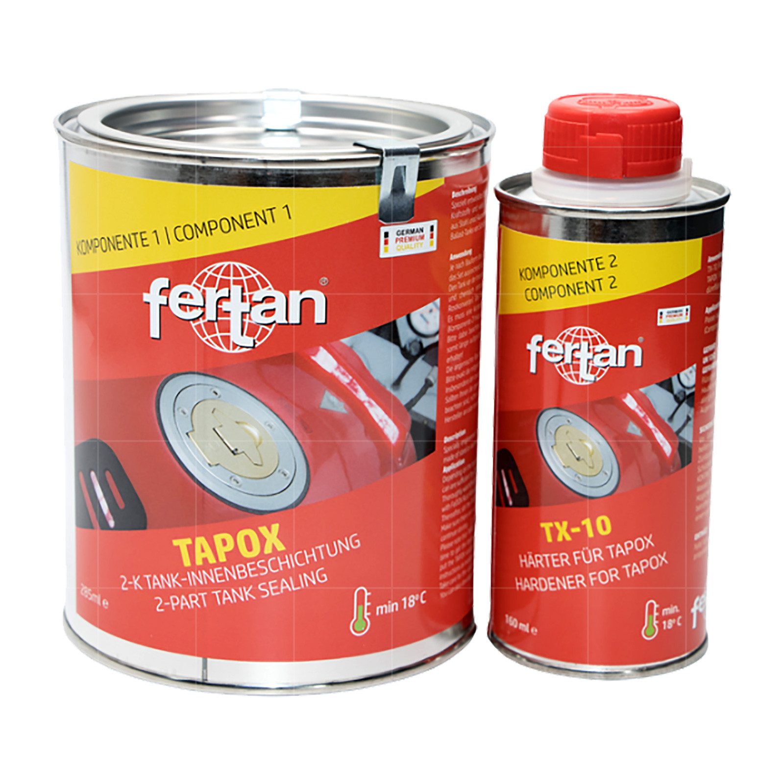 FERTAN Rostschutzgrundierung 24030 Tapox-Set (klein)