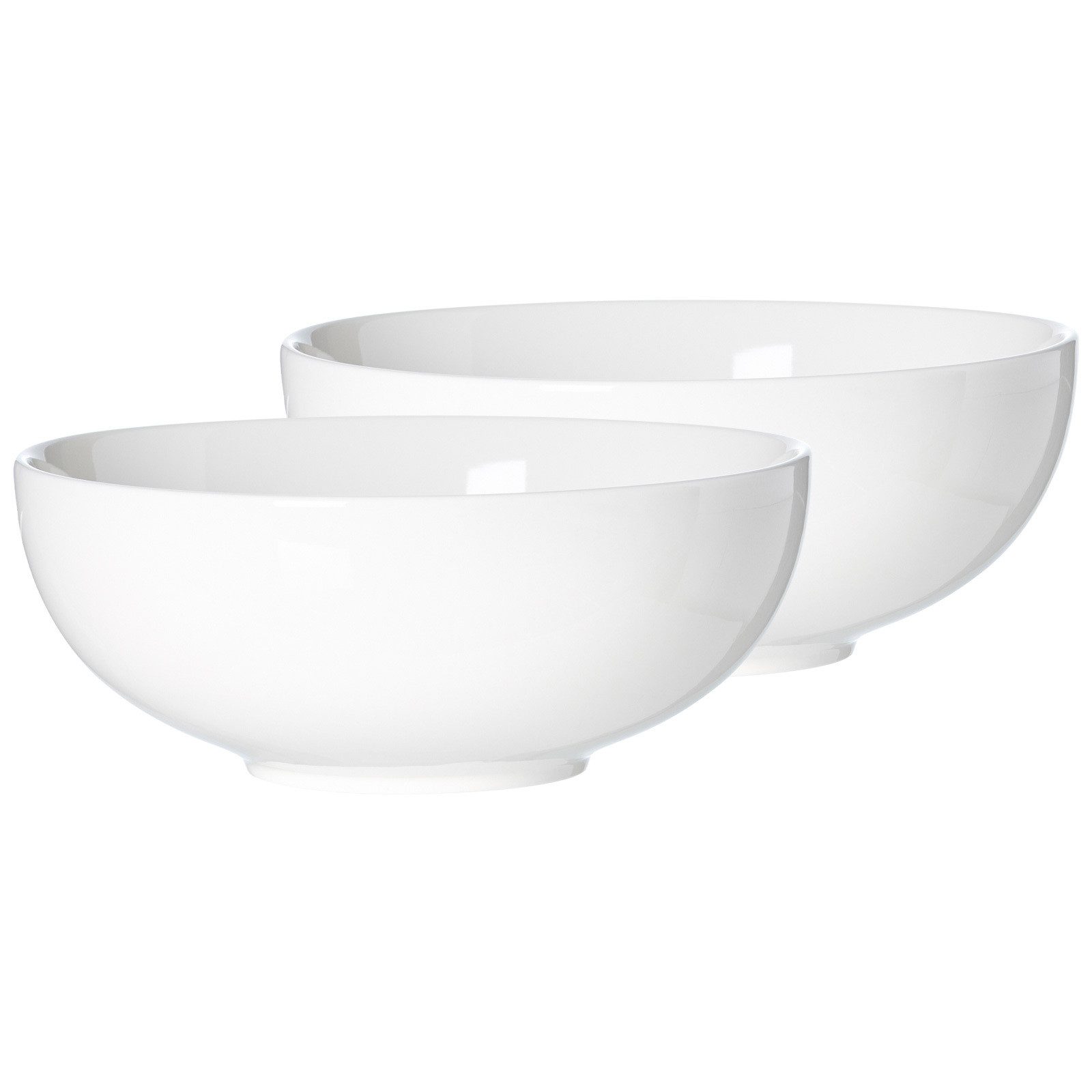Ritzenhoff & Breker Schale Skagen Servierschalen ø 20 cm 2er Set, Porzellan, (2x Schale, 2-tlg)