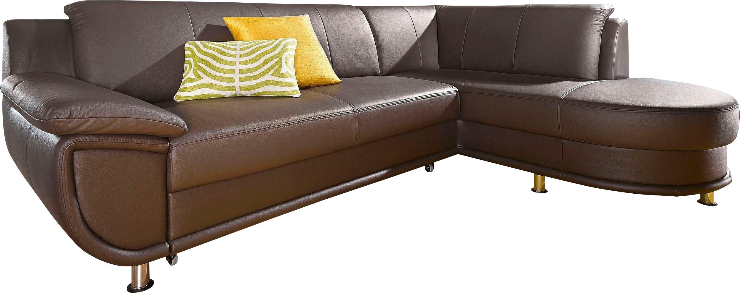 TRENDMANUFAKTUR Ecksofa Rondo, zeitlos und elegant, günstig online kaufen