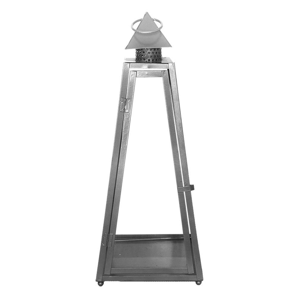 Kerzenlaterne 21 cm, x Rivanto 55 L Eisen Laterne x (1 21 Pyramide aus St),