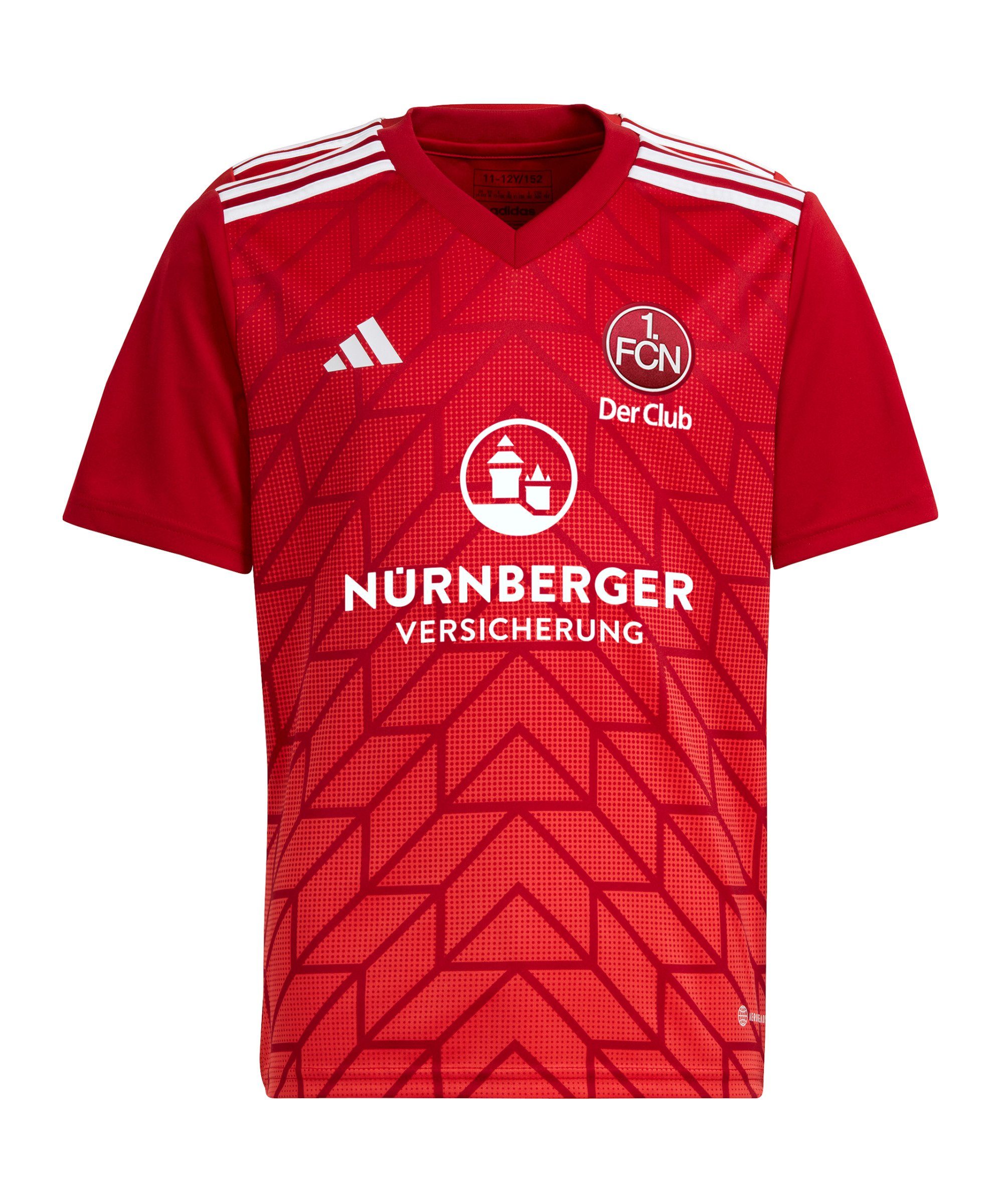 T-Shirt Performance adidas 1.FC Kids 2023/2024 Nürnberg Prematch Shirt default