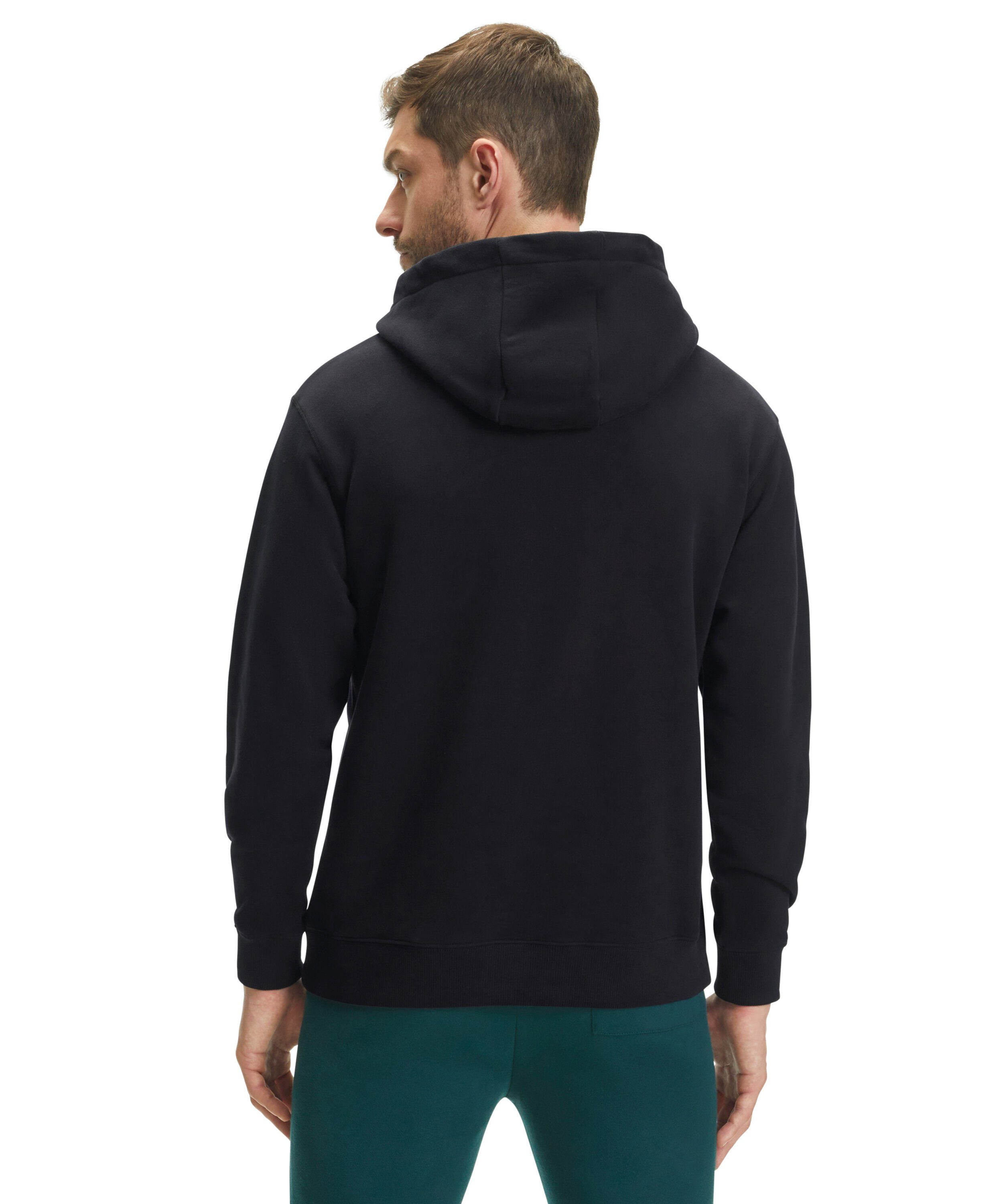 FALKE Hoodie (1-tlg., 1) aus reiner Baumwolle