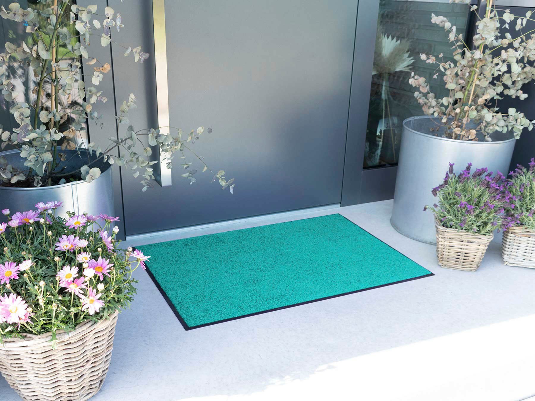 Primaflor Schmutzfangmatte Clean Türkis 90x150cm günstig online kaufen