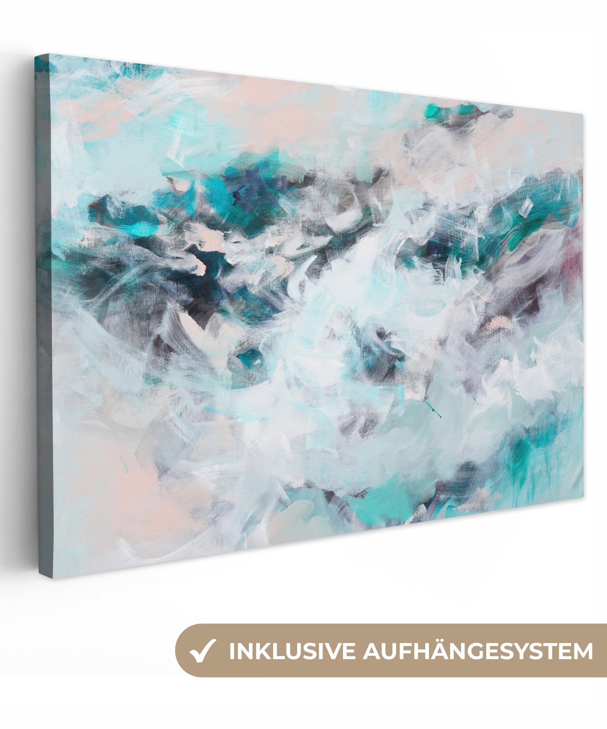 OneMillionCanvasses® Leinwandbild Abstrakt - Meer - günstig online kaufen