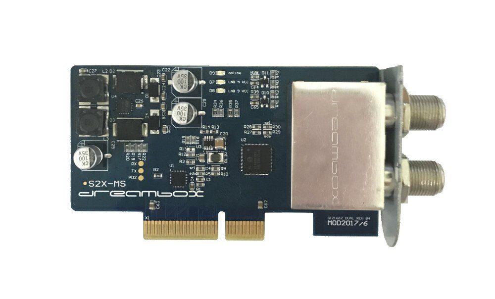 Dreambox DVB-S2X MultiStream Dual Tuner Tuner