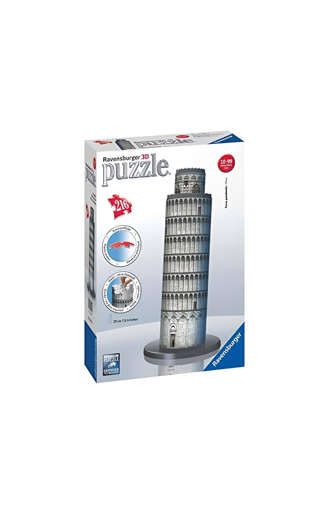 Puzzle Schiefer Turm-Pisa - 216 Teile 3D Puzzle-Bauwerke